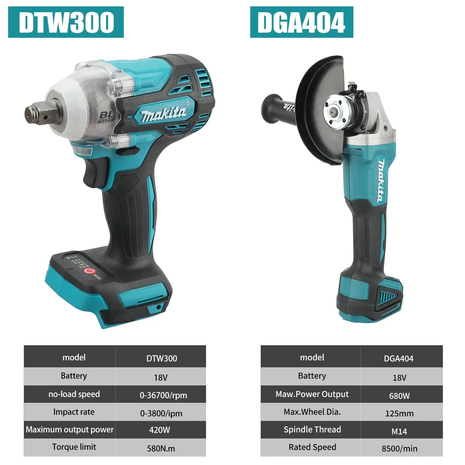 For Makita DTW300 Or DGA404 Co - Makita Drill Dtw300 review and price